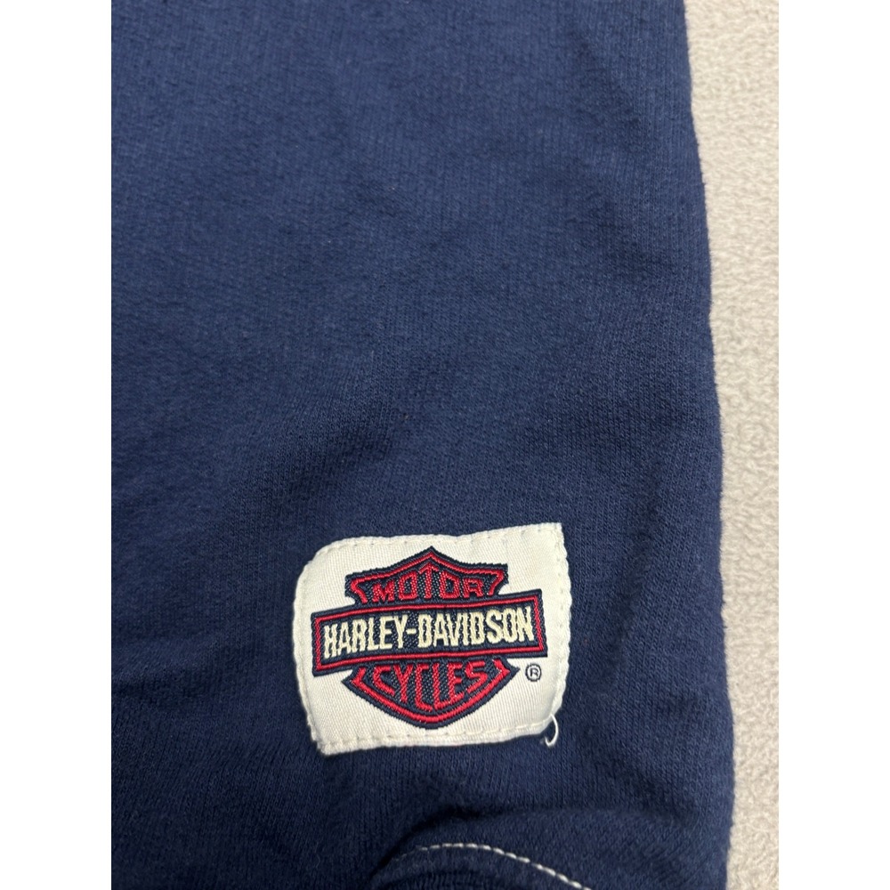 Harley Davidson Baby Romper Stars Stripes Americana Navy Red 18M - Picture 4 of 8